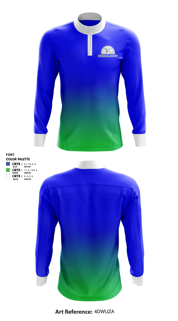 Quarter Zip Jacket, Sphinx Academy, Spirit Store, Teamtime, Team time, sublimation, custom sports apparel, team uniforms, spirit wear, spiritwear, sports uniforms, custom shirts, team store, custom team store, fundraiser sports, apparel fundraiser