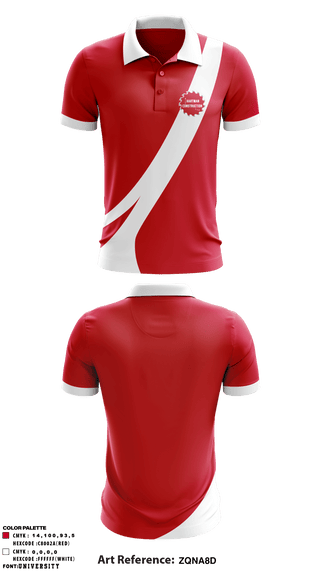 Short Sleeve Performance Polo, Sacred Heart University Fencing, School Spirit Store, Teamtime, Team time, sublimation, custom sports apparel, team uniforms, spirit wear, spiritwear, sports uniforms, custom shirts, team store, custom team store, fundraiser sports, apparel fundraiser