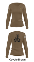 439th CEX 72519259 Women's Long Sleeve V-neck Shirt - 38