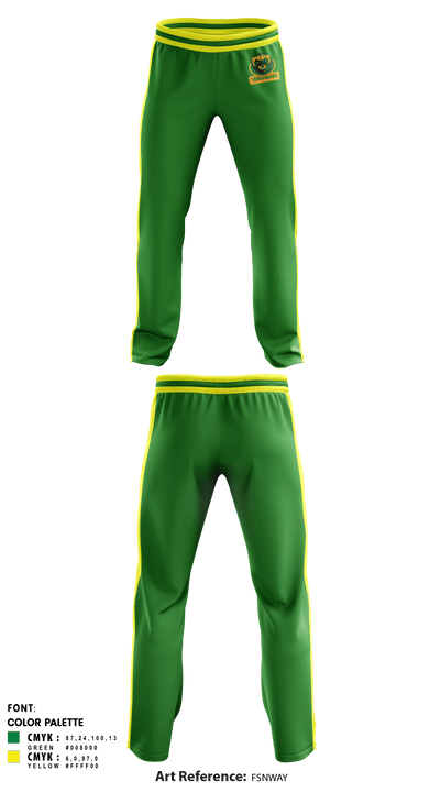 Essex County College Track and Field 69472319 Sweatpants - 1