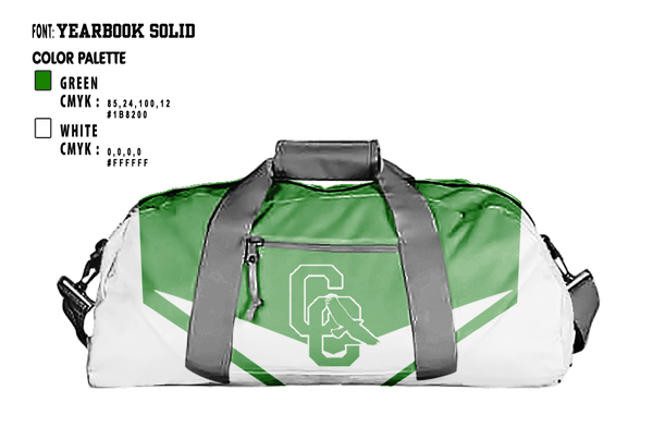 Duffle Bag, Classic City High School, Spirit Store, Teamtime, Team time, sublimation, custom sports apparel, team uniforms, spirit wear, spiritwear, sports uniforms, custom shirts, team store, custom team store, fundraiser sports, apparel fundraiser