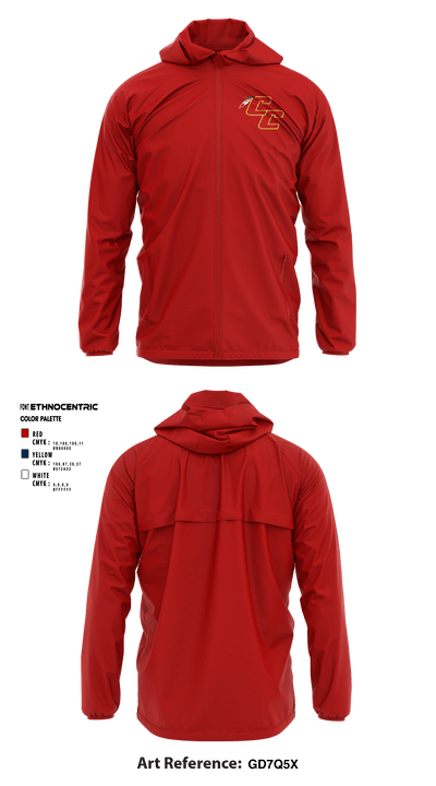 Copperas Chiefs 93621258 Windbreaker - 3