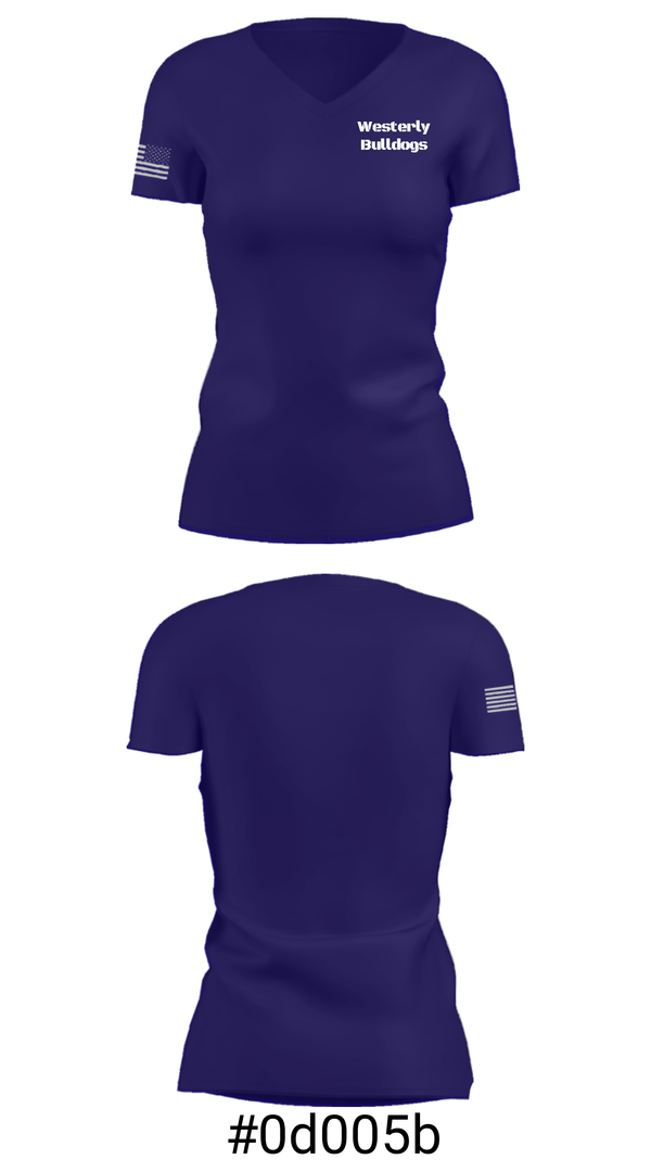Women's Short Sleeve Vneck Shirt, Westerly Bulldogs, Men's Basketball, Teamtime, Team time, sublimation, custom sports apparel, team uniforms, spirit wear, spiritwear, sports uniforms, custom shirts, team store, custom team store, fundraiser sports, apparel fundraiser