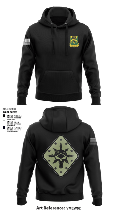 C Co 1-635th AR 23122236 Hoodie - 1