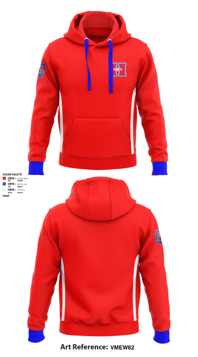 Highlands High School Football 28187796 Hoodie - 1