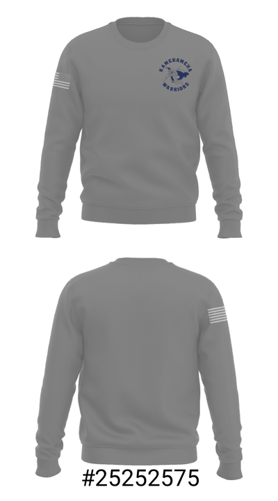 Kamehameha School-Maui Campus Golf 44594344 Crew Neck Sweatshirt - 11