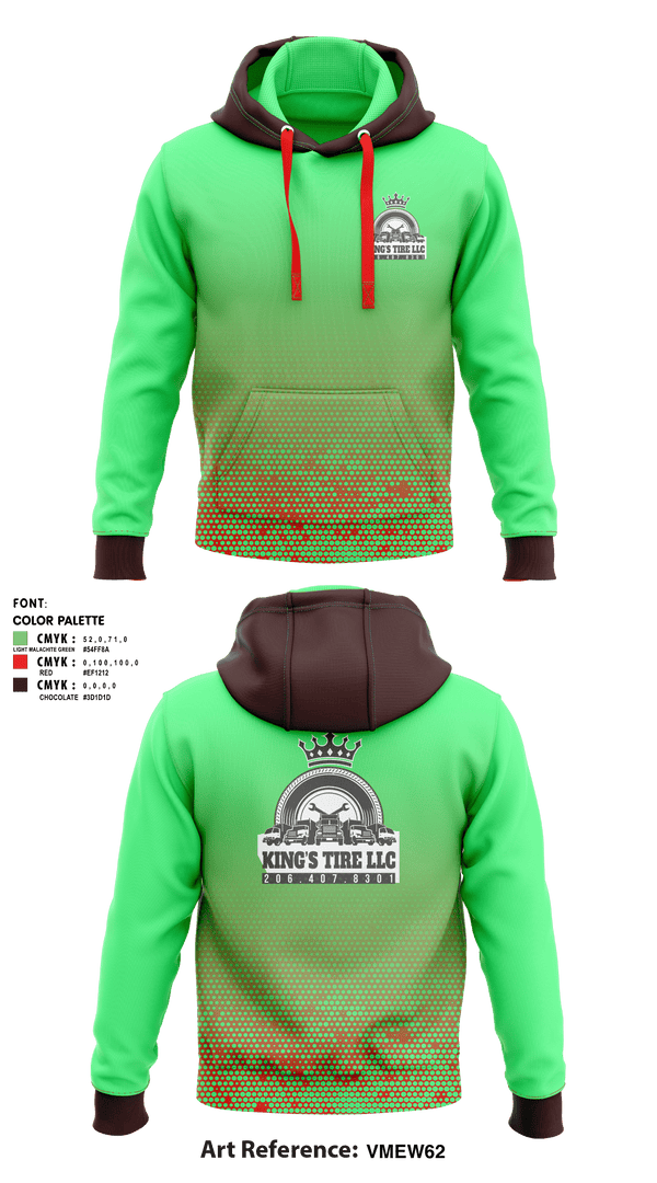 Hoodie, Kings tire llcKings tire llc, , Teamtime, Team time, sublimation, custom sports apparel, team uniforms, spirit wear, spiritwear, sports uniforms, custom shirts, team store, custom team store, fundraiser sports, apparel fundraiser