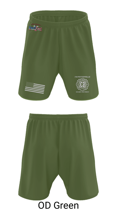 Fayetteville Fire Department Station 2 7594023 Athletic Shorts With Pockets - 28