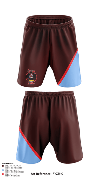 Athletic Shorts With Pockets, Carnitas Morelia, , Teamtime, Team time, sublimation, custom sports apparel, team uniforms, spirit wear, spiritwear, sports uniforms, custom shirts, team store, custom team store, fundraiser sports, apparel fundraiser