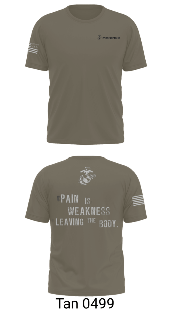 Short Sleeve Performance Shirt, , Marines, Teamtime, Team time, sublimation, custom sports apparel, team uniforms, spirit wear, spiritwear, sports uniforms, custom shirts, team store, custom team store, fundraiser sports, apparel fundraiser