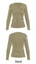 N.O.S.T.R.A 71233618 Women's Long Sleeve V-neck Shirt - 42