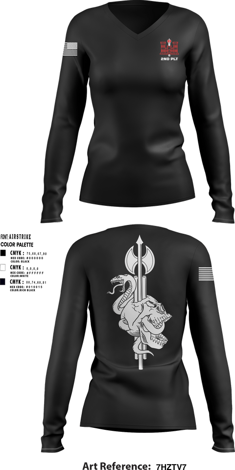 Women's Long Sleeve Vneck Shirt, 716, Army, Teamtime, Team time, sublimation, custom sports apparel, team uniforms, spirit wear, spiritwear, sports uniforms, custom shirts, team store, custom team store, fundraiser sports, apparel fundraiser