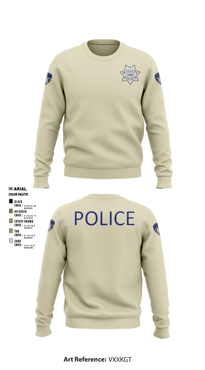 Willits Little Lake JRTF 70658416 Crew Neck Sweatshirt - 11
