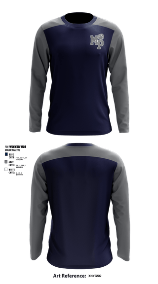 Long Sleeve Performance Shirt, Moss Point Athletics, Spirit Store, Teamtime, Team time, sublimation, custom sports apparel, team uniforms, spirit wear, spiritwear, sports uniforms, custom shirts, team store, custom team store, fundraiser sports, apparel fundraiser