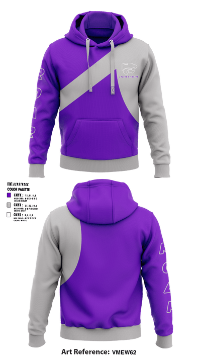 Aragon wildcats 58176446 Hoodie - 1