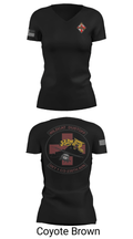 Detachment 1, Charlie Company 2/238th AVN 78887623 Women's Short Sleeve V-neck Shirt - 20