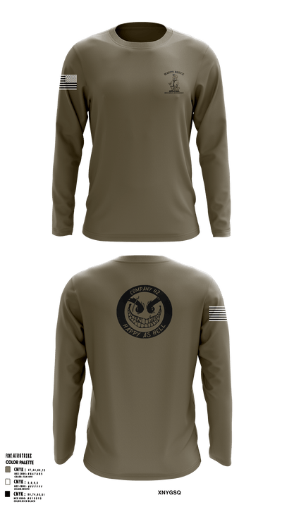 H2, USCC 65119951 Long Sleeve Performance Shirt - 1