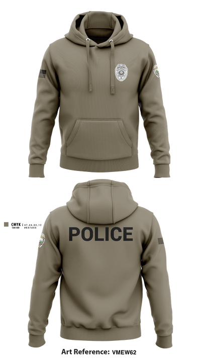 TAYLORSVILLE POLICE DEPARTMENT LT 27466887 Hoodie - 4