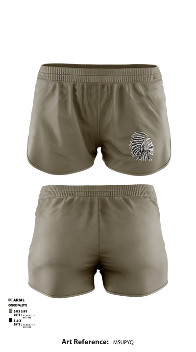 113th MP Company 24456487 Womens Soccer Shorts - 1