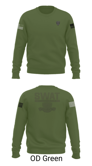 Crew Neck Sweatshirt, , Police, Teamtime, Team time, sublimation, custom sports apparel, team uniforms, spirit wear, spiritwear, sports uniforms, custom shirts, team store, custom team store, fundraiser sports, apparel fundraiser