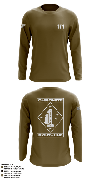 Long Sleeve Performance Shirt, V1/1, Marines, Teamtime, Team time, sublimation, custom sports apparel, team uniforms, spirit wear, spiritwear, sports uniforms, custom shirts, team store, custom team store, fundraiser sports, apparel fundraiser