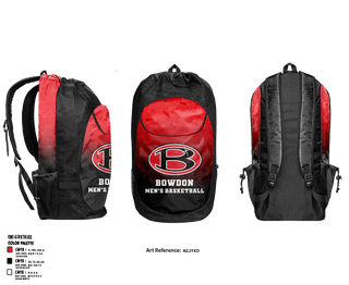 Gear Bag, Bowdon High School Basketball, Men's Basketball, Teamtime, Team time, sublimation, custom sports apparel, team uniforms, spirit wear, spiritwear, sports uniforms, custom shirts, team store, custom team store, fundraiser sports, apparel fundraiser