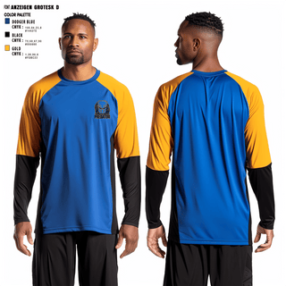 Long Sleeve Performance Shirt, Predators, Men's Basketball, Teamtime, Team time, sublimation, custom sports apparel, team uniforms, spirit wear, spiritwear, sports uniforms, custom shirts, team store, custom team store, fundraiser sports, apparel fundraiser