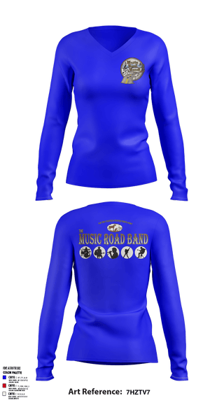 Women's Long Sleeve Vneck Shirt, , , Teamtime, Team time, sublimation, custom sports apparel, team uniforms, spirit wear, spiritwear, sports uniforms, custom shirts, team store, custom team store, fundraiser sports, apparel fundraiser