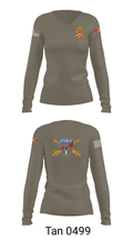 2-3 FA FIST 59815609 Women's Long Sleeve V-neck Shirt - 41