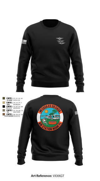 Crew Neck Sweatshirt, , Coast Guard, Teamtime, Team time, sublimation, custom sports apparel, team uniforms, spirit wear, spiritwear, sports uniforms, custom shirts, team store, custom team store, fundraiser sports, apparel fundraiser