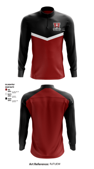 Quarter Zip Jacket, Gulf Coast Heat Cheer, Cheer, Teamtime, Team time, sublimation, custom sports apparel, team uniforms, spirit wear, spiritwear, sports uniforms, custom shirts, team store, custom team store, fundraiser sports, apparel fundraiser