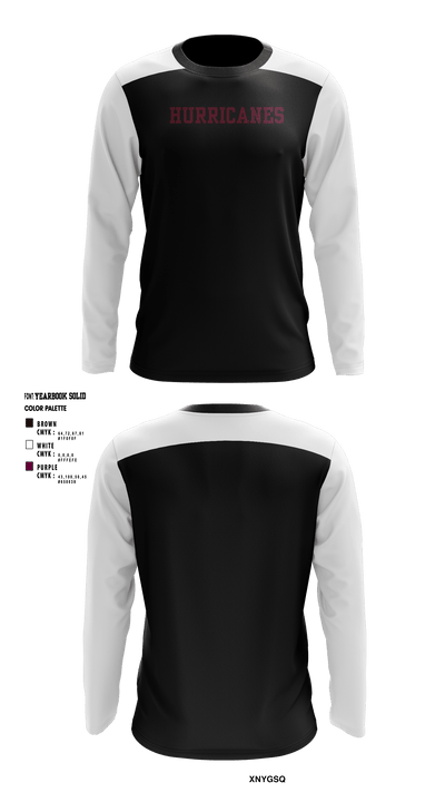 Hurricanes 4976844 Long Sleeve Shooting Shirt - 1