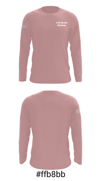 1-37 Scout Platoon 26668107 Long Sleeve Performance Shirt - 3