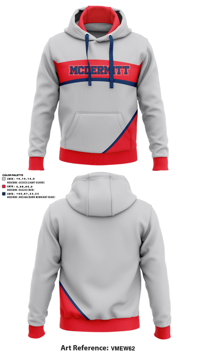 Mcdermitt High School 41606588 Hoodie - 1
