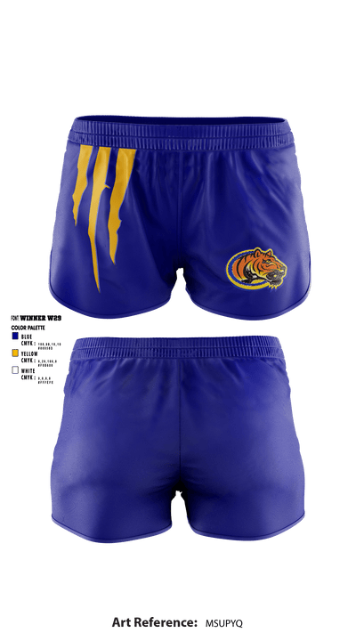 Clewiston Middle School 75889735 Women's Shorts - 1