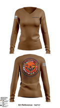4-4 AB, S4 38359705 Women's Long Sleeve V-neck Shirt - 51