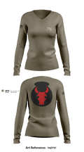 Det. 2 HHB 1-194 FA 2892054 Women's Long Sleeve V-neck Shirt - 2