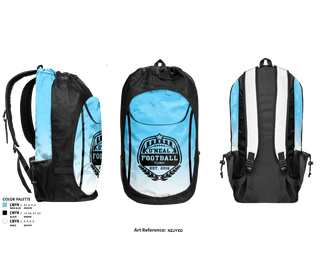 Gear Bag, O'Neal Football Clinic, Football, Teamtime, Team time, sublimation, custom sports apparel, team uniforms, spirit wear, spiritwear, sports uniforms, custom shirts, team store, custom team store, fundraiser sports, apparel fundraiser