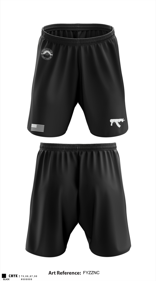 Athletic Shorts With Pockets, Violent Crimes Unit, Police, Teamtime, Team time, sublimation, custom sports apparel, team uniforms, spirit wear, spiritwear, sports uniforms, custom shirts, team store, custom team store, fundraiser sports, apparel fundraiser