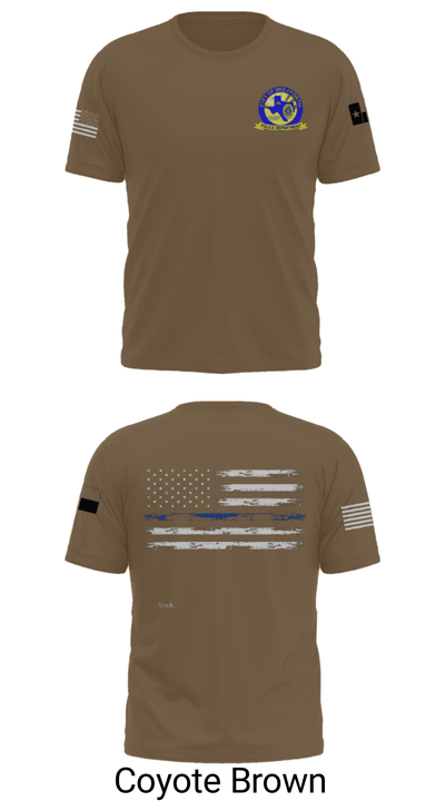 Wolfforth Police Department 44657535 Short Sleeve Performance Shirt - 32