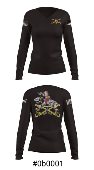 Women's Long Sleeve Vneck Shirt, , Army, Teamtime, Team time, sublimation, custom sports apparel, team uniforms, spirit wear, spiritwear, sports uniforms, custom shirts, team store, custom team store, fundraiser sports, apparel fundraiser