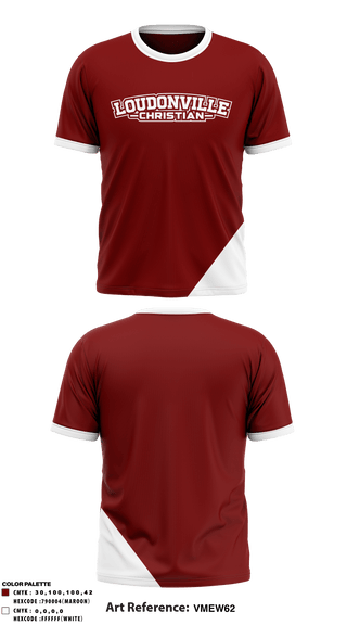 Short Sleeve Performance Shirt, Loudonville Christian Middle School, Spirit Store, Teamtime, Team time, sublimation, custom sports apparel, team uniforms, spirit wear, spiritwear, sports uniforms, custom shirts, team store, custom team store, fundraiser sports, apparel fundraiser