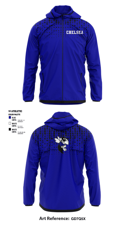 Chelsea Swarm Wrestling 3559470 Windbreaker - 1