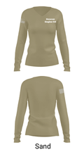 Rescue Engine 56 55555737 Women's Long Sleeve V-neck Shirt - 42
