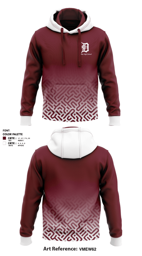 Hoodie, Deshler High School, Spirit Store, Teamtime, Team time, sublimation, custom sports apparel, team uniforms, spirit wear, spiritwear, sports uniforms, custom shirts, team store, custom team store, fundraiser sports, apparel fundraiser