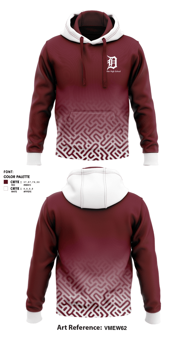 Hoodie, Deshler High School, Spirit Store, Teamtime, Team time, sublimation, custom sports apparel, team uniforms, spirit wear, spiritwear, sports uniforms, custom shirts, team store, custom team store, fundraiser sports, apparel fundraiser