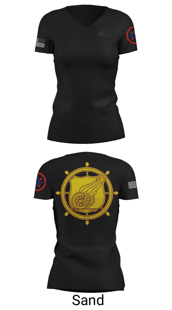 Women's Short Sleeve Vneck Shirt, , Army, Teamtime, Team time, sublimation, custom sports apparel, team uniforms, spirit wear, spiritwear, sports uniforms, custom shirts, team store, custom team store, fundraiser sports, apparel fundraiser