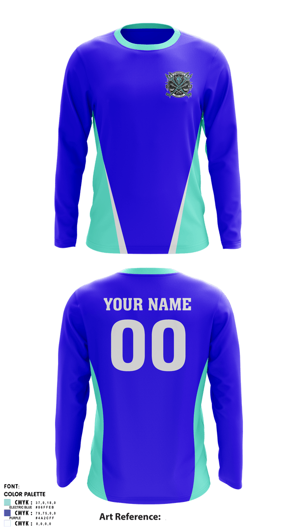 Long Sleeve Performance Shirt, CF-ARGONAUTS, Ice Hockey, Teamtime, Team time, sublimation, custom sports apparel, team uniforms, spirit wear, spiritwear, sports uniforms, custom shirts, team store, custom team store, fundraiser sports, apparel fundraiser