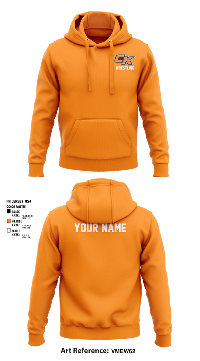 CK Wrestling 95145120 Hoodie - 2