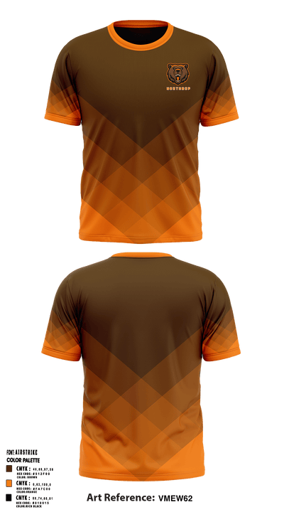 Northrop High School 81973619 Short Sleeve Performance Shirt - 1